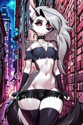 femboy loona from helluva boss by randomaifun