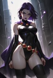 raven (dc) fan art