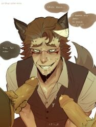 3boys after_fellatio after_oral after_sex alternate_version_at_source alternate_version_available arthurisheree blowjob boyfriend_to_death cum cum_drip cum_in_mouth cum_inside cum_on_body cum_on_face cumshot debt dilf dominant dominant_male dominant_pov domination drooling fox fox_ears fox_tail gay gay_blowjob gay_domination gay_male gay_sex imminent_oral imminent_sex kemono kemonomimi male maledom malesub nervous nervous_smile penis penis_out pov pov_male ren_hana submission submissive submissive_male sweat sweatdrop sweating the_price_of_flesh threesome yaoi