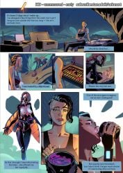 color comic corruption english_text female healing interspecies orionart orionart1991 yuri