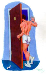 michael_kirwan traditional_media gay yaoi original tagme male male_only 1998 dated