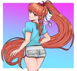 monika (doki doki literature club) from doki doki literature club by spicytown