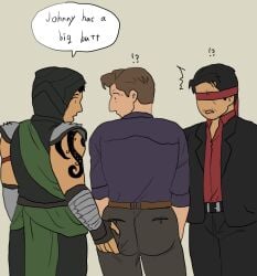johnny cage from mortal kombat by hammy san863