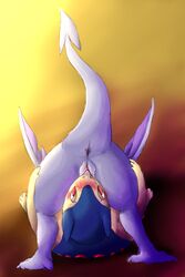 69_position aerodactyl ambiguous_gender anonymous_artist anus blush cunnilingus duo female furry nintendo oral pokemon pokemon_(species) pussy_juice raised_tail saliva sex spade_tail tongue tongue_out typhlosion vaginal_penetration video_games wings