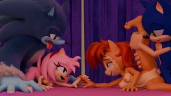 amy rose from archie comics by rotalice2