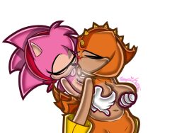 amy rose from classic sonic (universe) by wabbix toons