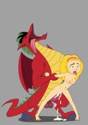 1boy 1girls 2025 aged_up american_dragon:_jake_long asian asian_male blonde_hair blonde_hair_female bottomless breasts canon_couple censor_bar censored completely_naked completely_nude couple cum cum_in_pussy disney disney_channel dragon_boy dragon_penis dragon_tail dragon_wings female green_hair high_quality high_resolution highres jake_long male naked naked_female nipples no_bra no_panties no_pants nude nude_female penis pussy pussy_juice pussy_juice_drip rose_(huntsgirl) rudynood sex sex_from_behind size_difference straight tagme topless