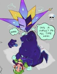 dimentio from mario (series) by dimentiofucker69