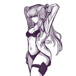kirigiri kyoko from danganronpa by spicytown