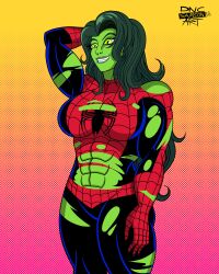 jennifer walters from avengers by dncsamsonart