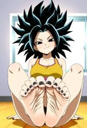 caulifla from dragon ball by thefeetgeneration