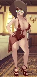 alternate_breast_size alternate_version_at_source alternate_version_available big_breasts breasts brown_hair brown_nipples curvaceous_body curvaceous_female curvaceous_figure curvaceous_thighs curvy curvy_body curvy_female curvy_figure curvy_hips d4rc30_arts dir_arts dress dressing evening evening_dress evening_gown female female_only fhs fhsz3r0 fnafhs fnafhs_z3ro fnafhsrule34 fnafhsxxx freddy's_mom_(fnafhs) looking_at_viewer makeup mama_de_freddy_(fnafhs) martha_(fnafhs) mature mature_female milf nipples nipples_visible_through_clothing pose posing posing_for_the_viewer red_dress seducing seducing_viewer seductive seductive_eyes seductive_look seductive_mouth seductive_pose seductive_smile sexy sexy_body sexy_pose smile translucent translucent_clothing yellow_eyes
