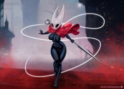 hornet (hollow knight) from hollow knight by senbonzakuraart