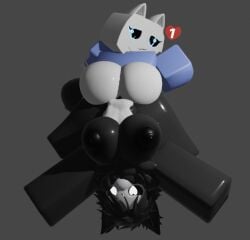 1boy 1girls 2023 3d 3d_(artwork) :3 anthro anthro_on_anthro anthro_penetrated anthro_penetrating anthro_penetrating_anthro areola ass big_breasts big_butt black_areola black_body black_breasts black_goo black_hair black_nipples black_sclera black_tail blue_eyes bodily_fluids breasts canid canine canis changed_(video_game) clyde_(discord) cum cum_from_vagina cum_in_vagina cum_inside cum_on_body cum_on_vulva cum_overflow digital_media_(artwork) discord_(app) duo excessive_cum excessive_genital_fluids eyelashes fanfurry female female_anthro female_penetrated femboy fur genital_fluids glistening glistening_areola glistening_breasts glistening_nipples glistening_thighs grey_background hair heart_eyes heart_symbol huge_breasts interspecies looking_at_viewer looking_back looking_back_at_viewer male male/female male_anthro male_penetrating male_penetrating_female mammal nipples penetration penile penile_penetration penis penis_in_vagina puro_(changed) pussy roblox robloxian sex simple_background tail vaginal_penetration white_body white_butt white_ears white_eyes white_fur