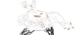 big_ass furry genitals genshin_impact knot solo solo_male