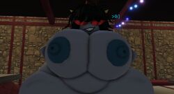 1girls 3d 3d_(artwork) areolae ass big_breasts breasts completely_nude completely_nude_female compos_mentis female female_only homestuck huge_ass naked naked_female nipples nude nude_female roblox robloxian solo solo_female terezi_pyrope