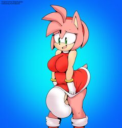 amy rose from sonic (series) by argento