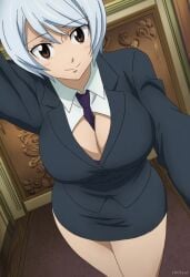 1girl 1girls ai_generated anime breasts curvy curvy_female curvy_figure eyes fairy_tail female female_only fit hair nsfw stickyai tits voluptuous yukino_agria