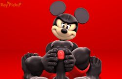 2boys 3d 3d_(artwork) anthro black_body black_penis disney dr.ivopingasnik feet footjob furaffinity_link furry gay looking_at_penis male male/male mickey_mouse mickey_mouse_&_friends mickey_mouse_clubhouse mouse oswald_(character) oswald_the_lucky_rabbit penis rabbit red_background red_pants red_shorts sfm smirk smirking snout source_filmmaker text unseen_face unseen_male_face