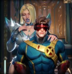 1boy 1boy1girl 1girls 3d big_ass big_breasts blonde_female blonde_hair breasts curvaceous curvy curvy_figure cyclops_(marvel_rivals) cyclops_(x-men) emma_frost emma_frost_(marvel_rivals) female hellfire_club hips homo_superior huge_ass huge_breasts huge_thighs large_ass large_breasts large_thighs legs light-skinned_female light_skin marvel marvel_comics marvel_rivals mature mature_female mutant mutant_(marvel) scott_summers slim_waist smitty34 straight thick thick_hips thick_legs thick_thighs thighs voluptuous waist white_queen wide_hips wide_thighs x-men