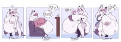big_ass big_breasts bloobiesus breast_expansion breasts bubble_butt cleavage expansion female fetal_movement furry huge_ass huge_breasts hyper_breasts hyper_pregnancy nipples pregnancy_expansion pregnancy_progression pregnant ready_to_pop tagme theboobiesus thick_thighs wide_hips