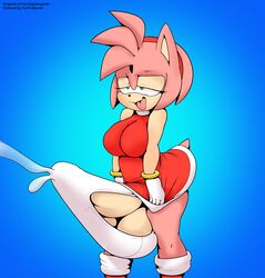 amy rose from sonic (series) by argento