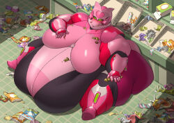 jeetdoh magine obese_female ssbbw zenkai_magine zenkaiger