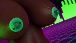 3d animated big_breasts bouncing_breasts breasts dark-skinned_female dark_skin female longer_than_10_seconds loop marina_(splatoon) nintendo nipple_piercing octoling octoling_girl off_the_hook_(splatoon) piercing shorter_than_30_seconds sound splatoon tagme tehsinistar video wip