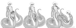 2014 2boys blush cuntboy cuntboy_transformation digital_media_(drawing) duo duo_focus eyewear gender_transformation glasses hair hi_res human hyper hyper_pussy intersex lamia male male_focus male_only male_to_cuntboy mammal modeseven mti_transformation naga navel nipples open_mouth pussy pussy_juice reptile scalie sequence short_hair simple_background smile snake species_transformation toned toned_male transformation unbirthing vore white_background