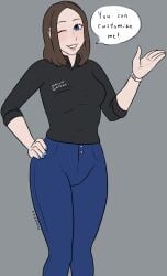 2021 blue_eyes blue_nails brown_hair female freckles samsung samsung_sam tagme xxxx52