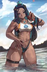 nessa (pokemon) from game freak by vicarious