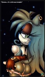 anus ass auntymoira becky_the_hedgehog breasts clothing ear_piercing female gloves hedgehog looking_back mammal mobian_(species) mostly_nude night nipples original_character panties piercing purity purity_the_hedgehog pussy sega solo sonic_(series) sonic_fan_characters sonic_oc sonic_team sonic_the_hedgehog_(series) underwear undressing