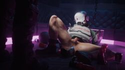 3d 3d_model 3d_render anal_insertion anal_toy ball_and_chain camera camera_pov camera_view canine_dildo caught caught_in_the_act caught_naked cd_projekt_red cgi chained chains crime_scene cyberpunk cyberpunk_2077 floor gay gay_male male male/male male_only muscles nudity on_the_floor pantless private_room security_camera soda_can souperman strip_club surveillance trauma_team