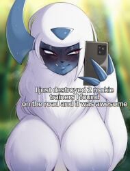 absol from nintendo by saltyxodium