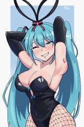 hatsune miku from vocaloid by mrjoke751