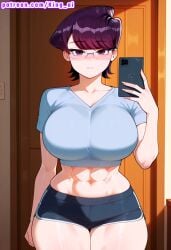 komi shuuko from komi-san wa komyushou desu by king ai