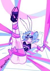 hatsune miku from rabbit hole (vocaloid) by dizzyisdizzy