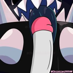 2d_animation animated anon anthro anus ass big_breasts big_butt big_penis breasts chain_chomp chains christian2005am collar colored derp_eyes detailed digital_drawing_(artwork) digital_media_(artwork) duo exposed_breasts faceless_character faceless_male female female_anthro frame_by_frame genitals gigi_(thecoatl034) heart_eyes heart_symbol hi_res huge_breasts larger_female licking looking_at_viewer male male/female mario_(series) mario_bros mature_anthro mature_female monster_girl nintendo oral penile penis penis_lick pose sex shaded sharp_teeth short_playtime size_difference smaller_male sound spiked_collar spikes tagme teeth thick_thighs tongue tongue_on_penis tongue_out video ych_(character)