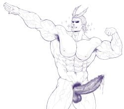all might from my hero academia by louwin