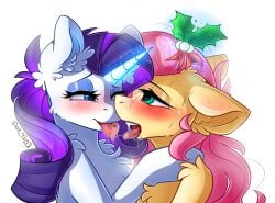 fluttershy (mlp) from christmas by holiday