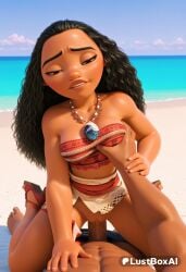 moana waialiki from disney by lustboxai