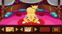 1boy 1boy1girl 1girls animated ass audible_creampie big_ass big_breasts chicken_girl chiku chiku_(cryptia) chiku_(cryptiacurves) cowgirl_position crossover cum cum_in_pussy cum_inside dominant_female fap_nights_at_frenni's fazclaire's_nightclub five_nights_at_freddy's fox_boy fredina's_nightclub interspecies larger_female larger_penetrated miles_tails_prower pixel_art project_x_love_potion_disaster reverse_rape sega sentones size_difference smaller_male sonic_(series) sonic_the_hedgehog_(series) sound straight tagme tails tails_the_fox thick_thighs vaginal_penetration vaginal_sex video yellow_fur