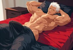 archer (fate) from fate (series) by dark blonde a