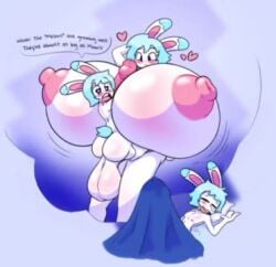 animated anthro between_breasts big_ass big_butt blue_hair brother_and_sister dream dreaming_about_sex furry futa_on_male futanari heart-shaped_pupils huge_breasts huge_nipples hyper_balls hyper_breasts hyper_penis incest kouta777 male marco_(angstrom) molly_(angstrom) seductive_look sleeping small_but_hung smaller_male smothering sound spell_bubble video voice_acted xampleedits