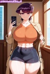 komi shuuko from komi-san wa komyushou desu by king ai
