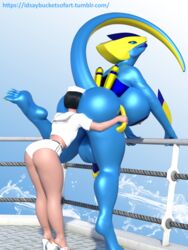 3d anal anthro cyber_dragon dickgirl dragon human human_on_anthro idsaybucketsofart inflatable intersex interspecies leviathan-29 machine mammal oral rimming robot scalie sex water