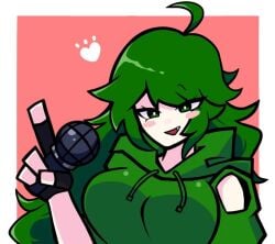 big_breasts bn clothed female female_only friday_night_funkin friday_night_funkin_mod mitori_(vs_human_impostor) vs_human_impostor