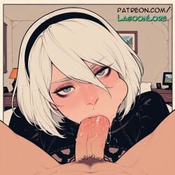 yorha 2b from nier: automata by lagoonlore