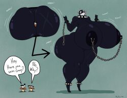 1girls 3boys ass big_ass big_breasts big_butt bigger_female breasts chain_chomp chains gigi_(thecoatl034) goomba huge_ass huge_boobs huge_breasts huge_butt humanoid humanoid_female larger_female mario_(series) megabippy nintendo shorter_male smaller_male super_mario_bros. unaware voluptuous voluptuous_female