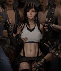 tifa lockhart from final fantasy by soboro